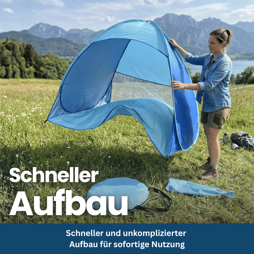 Pop-Up Strandmuschel