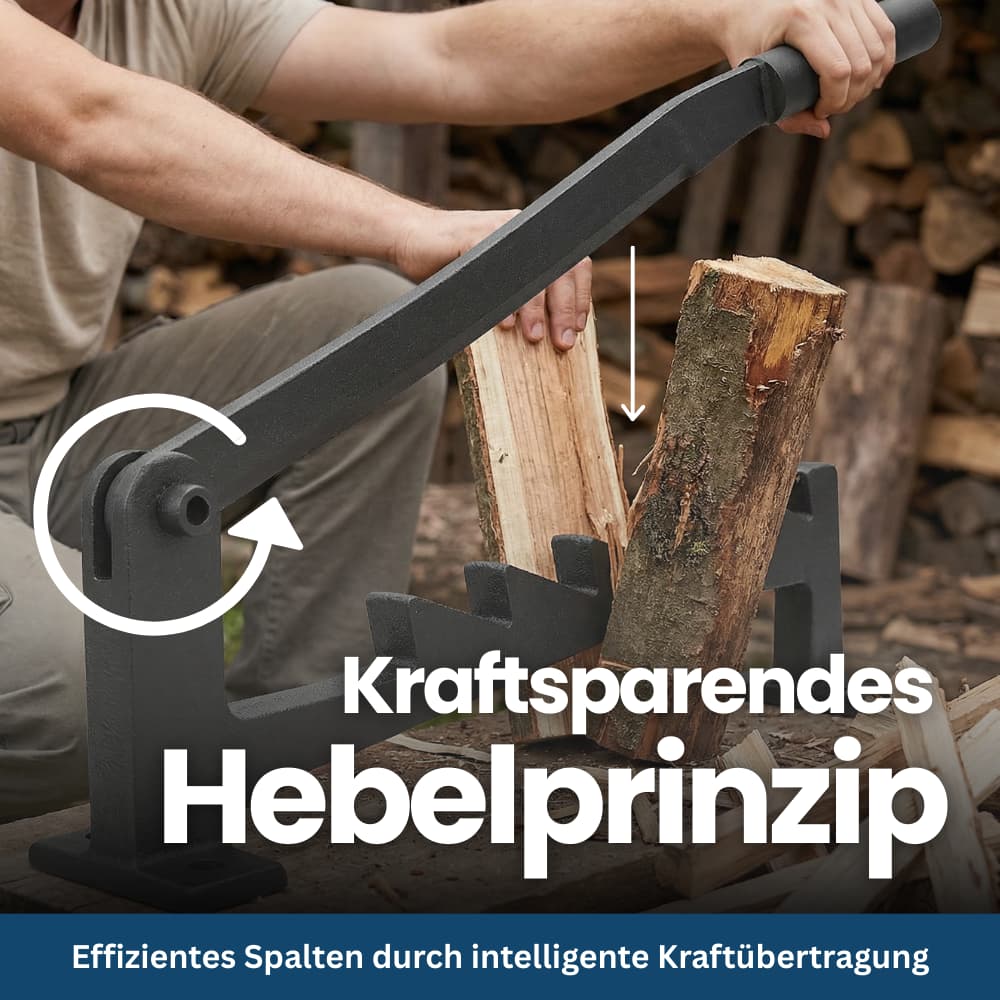Premium Brennholzspalter – Wandmontage