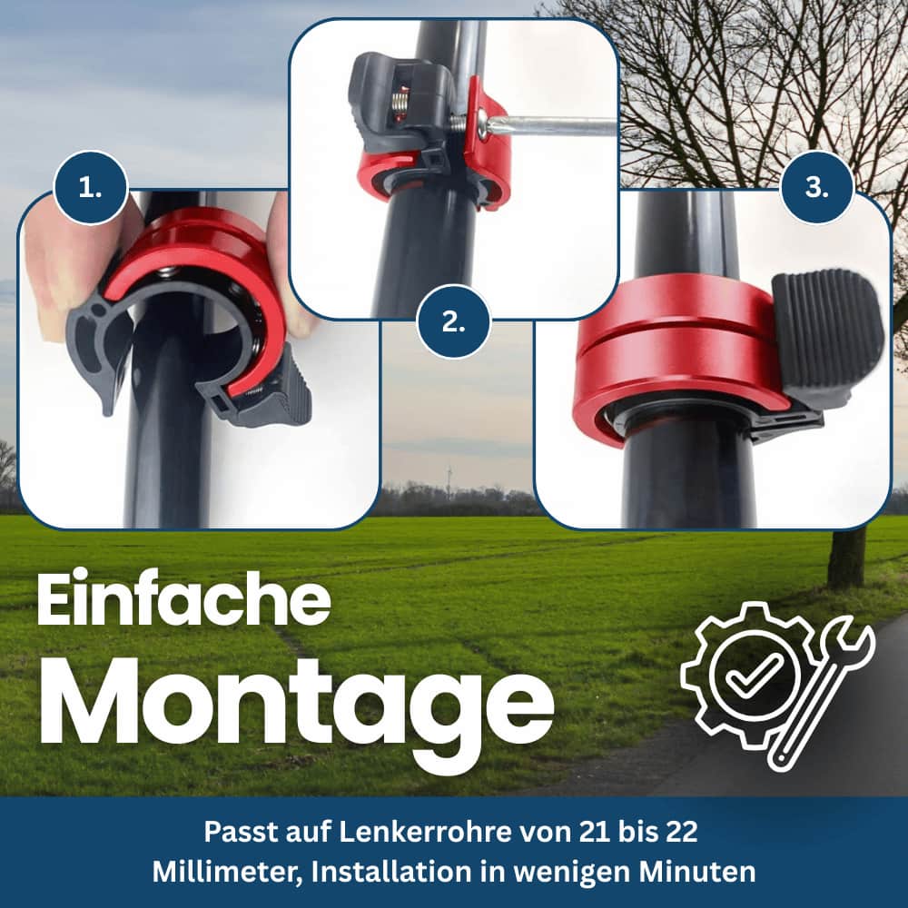 MiniBell - Die kompakte Fahrradklingel