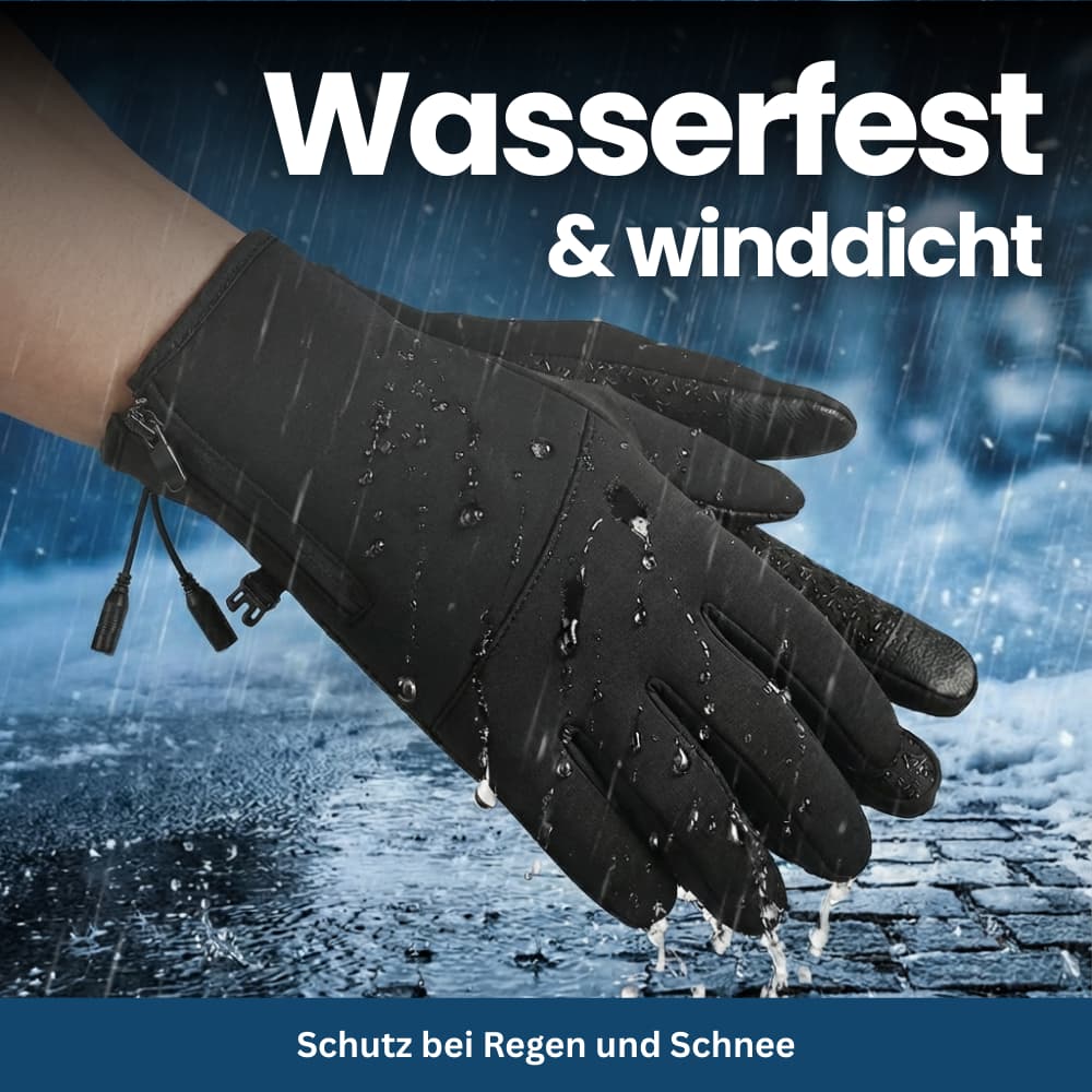 ThermoHeat Handschuhe mit 3 Heizstufen
