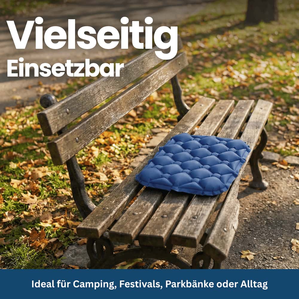 Ultraleichtes & kompaktes Sitzkissen – ideal für Outdoor, Camping & Wandern