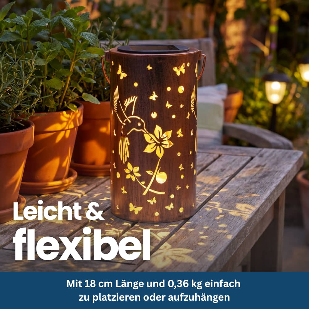 Solar Gartenlaterne