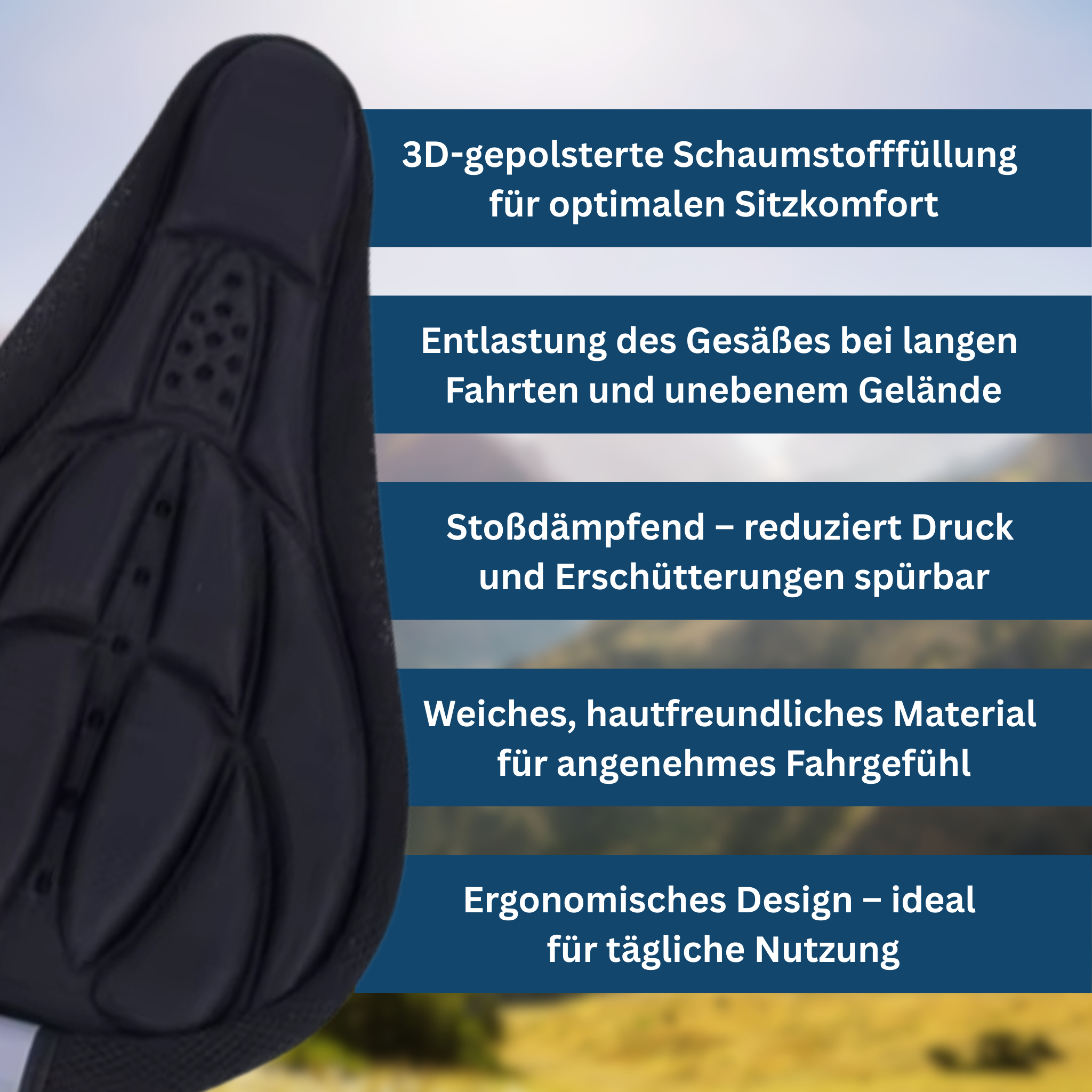 ComfyRide - Sattelbezug