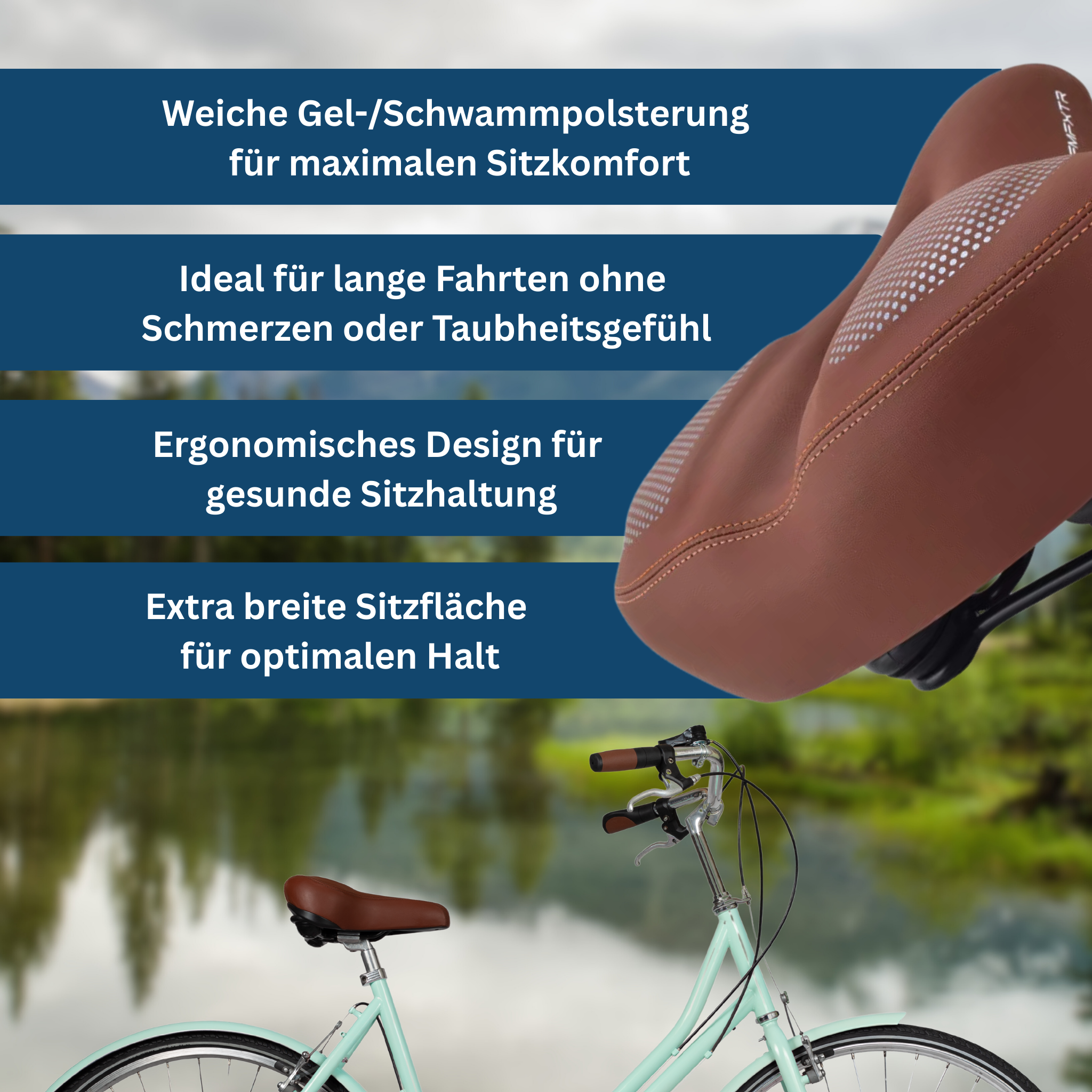 ErgoSoft - Fahrradsattel