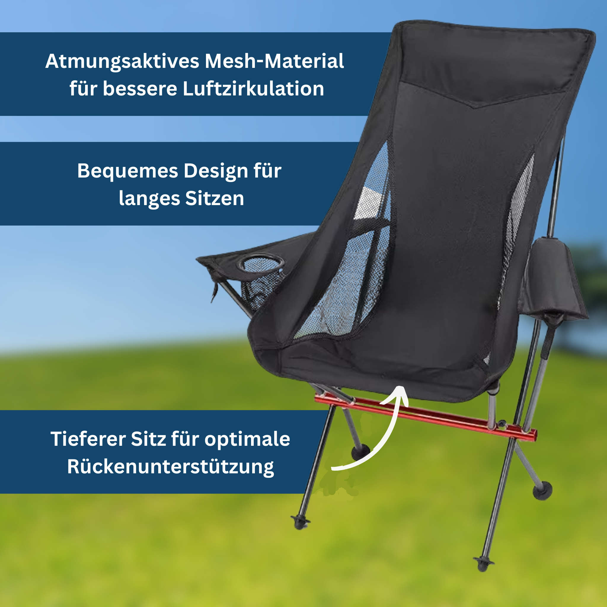 Campingstuhl PRO