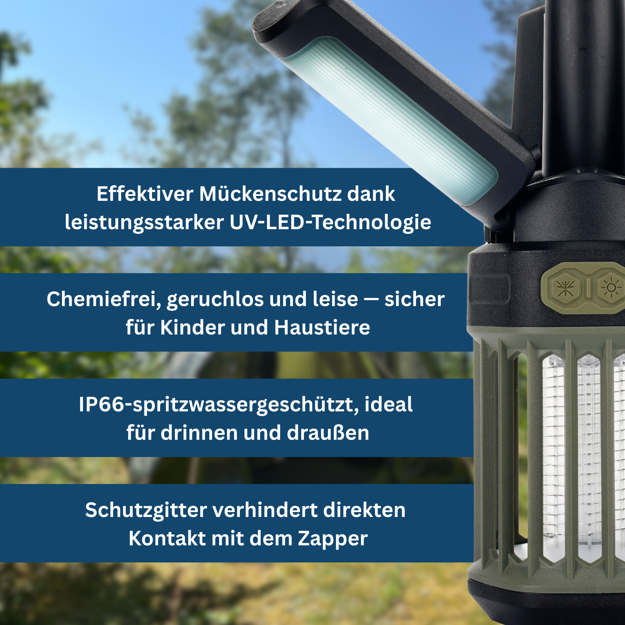 FlyFree - Anti-Mücken Laterne