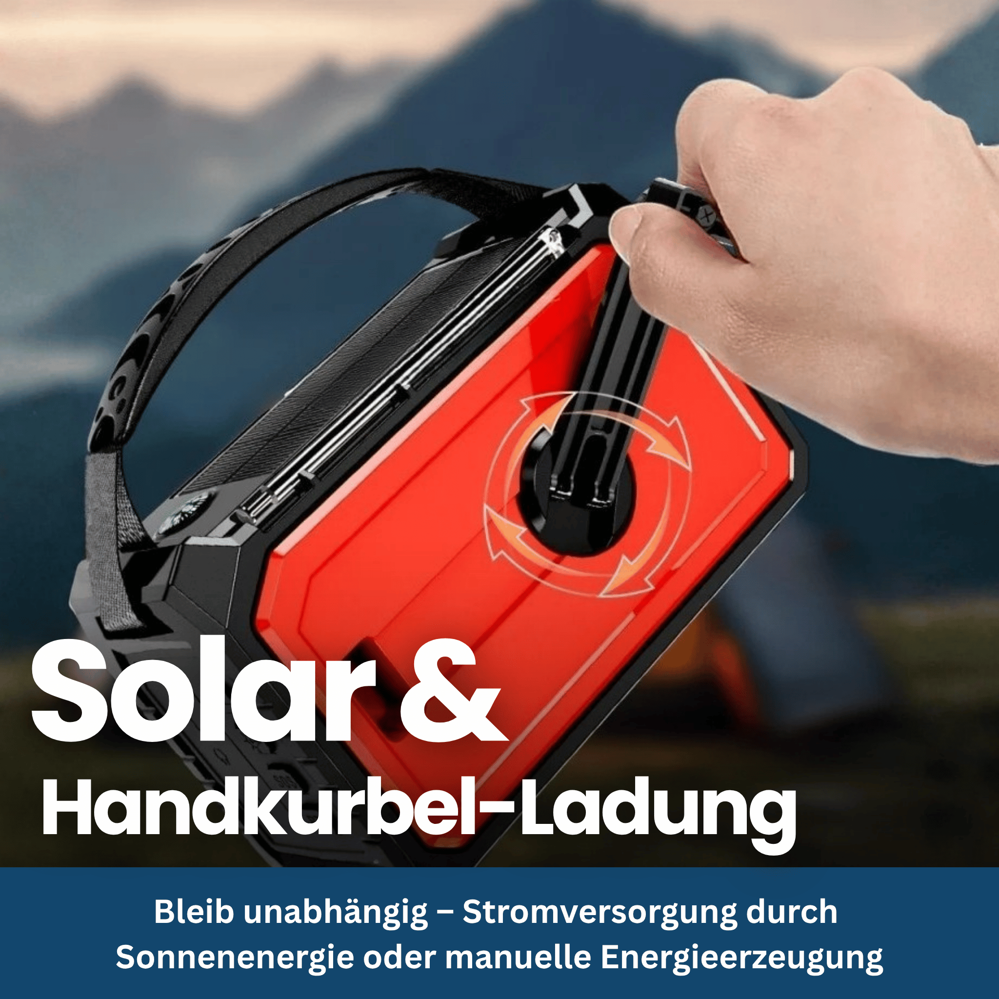 Survivor Max – Multifunktionsradio mit Solar, SOS & Powerbank