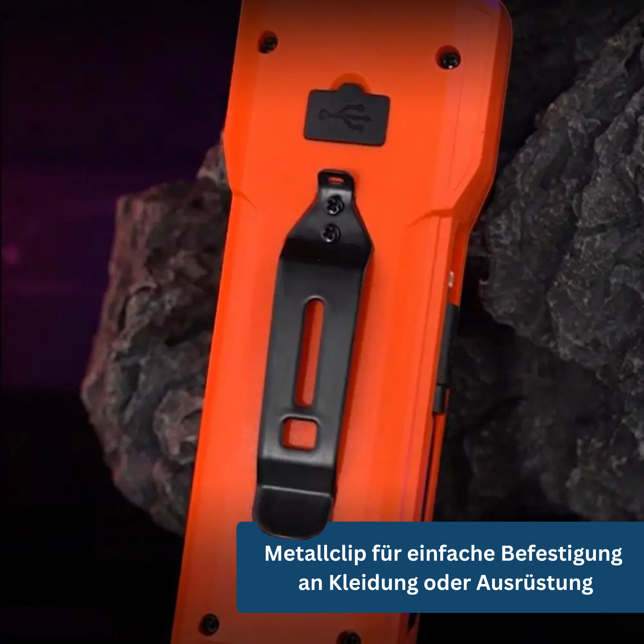 PowerBeam X – Die multifunktionale Lampe mit Powerbank