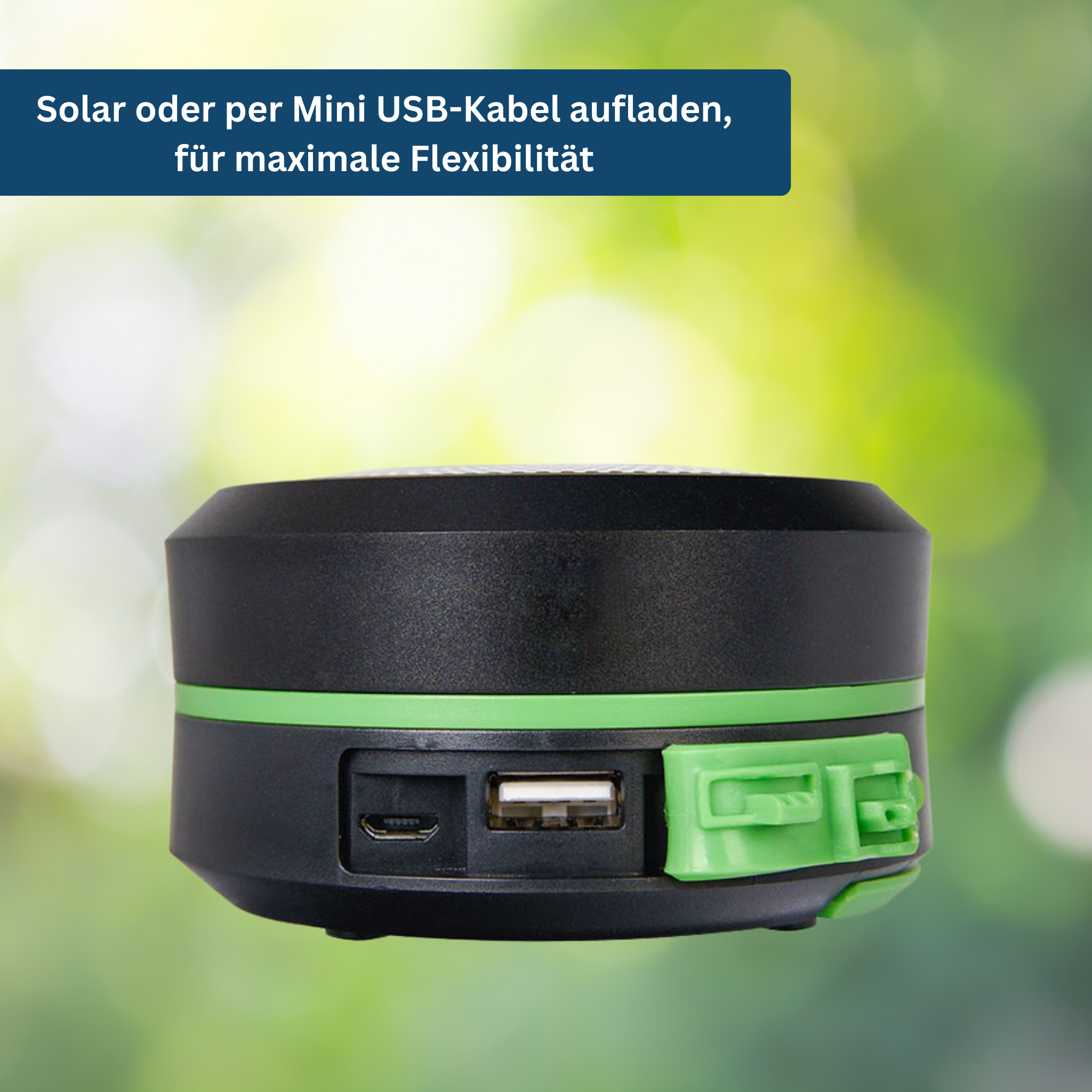 SolarLight - Faltbares Camping Licht