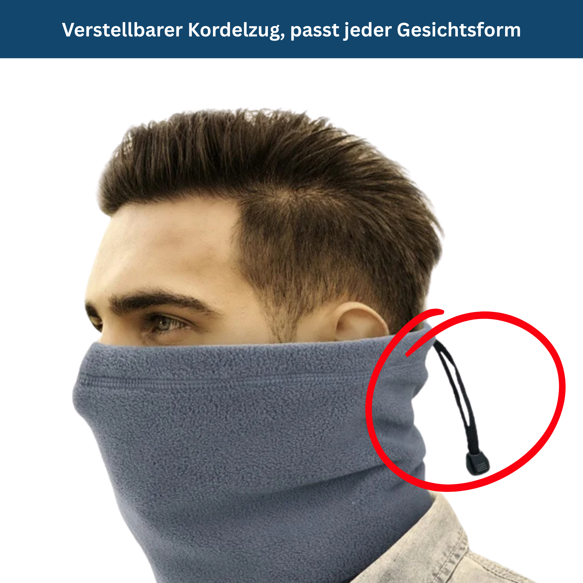 NeckShield – Weicher Schlauchschal & Maske