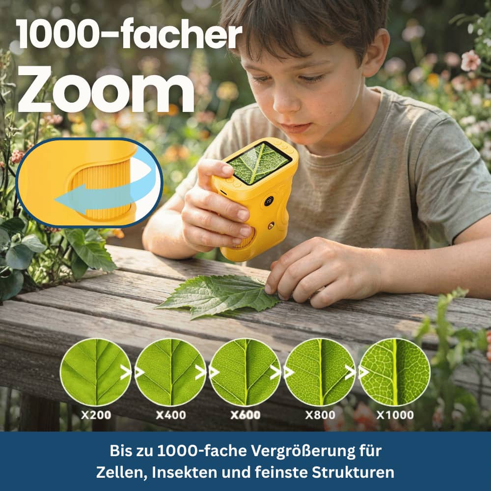 SmartView Taschenmikroskop für Kinder