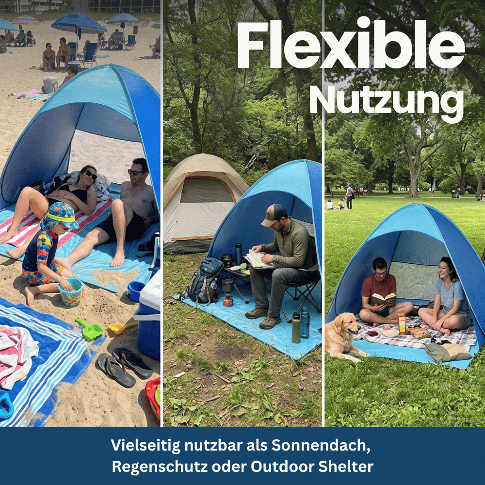 Pop-Up Strandmuschel