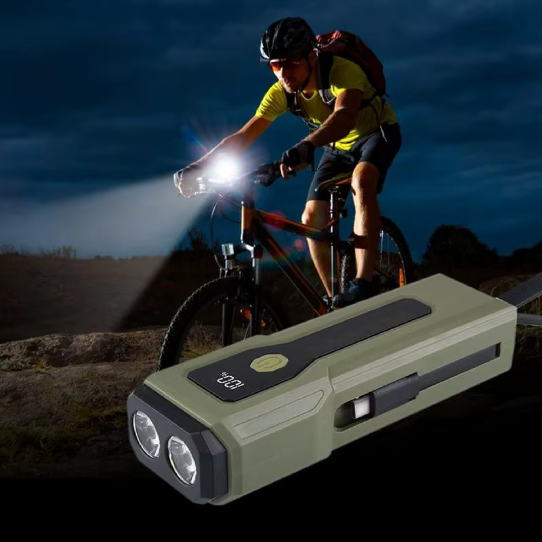 PowerBeam X – Die multifunktionale Lampe mit Powerbank