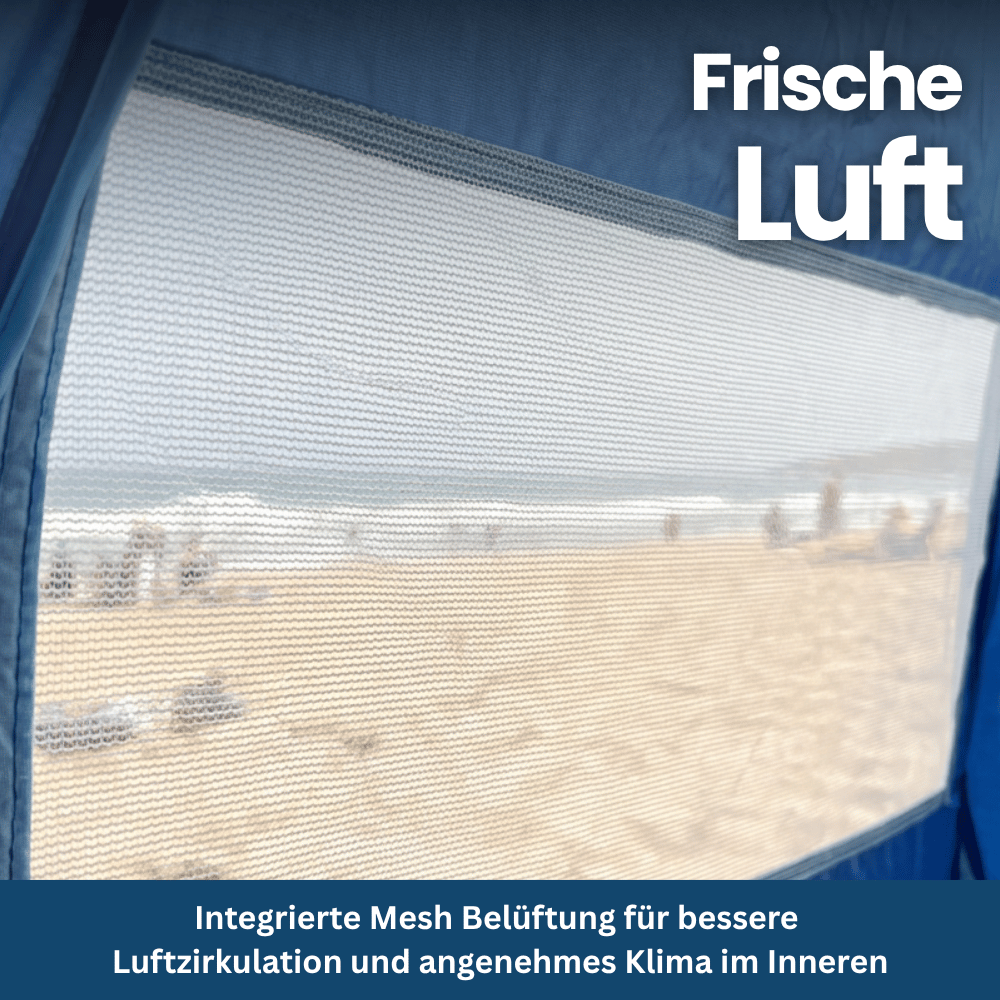 Pop-Up Strandmuschel