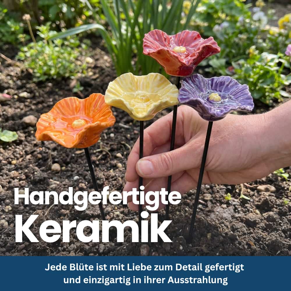 BlütenOase – Handgefertigte Keramiktränken für Bienen