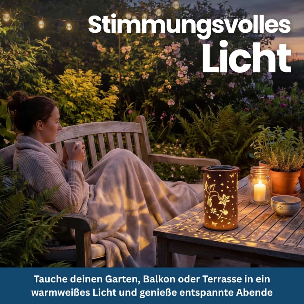 Solar Gartenlaterne
