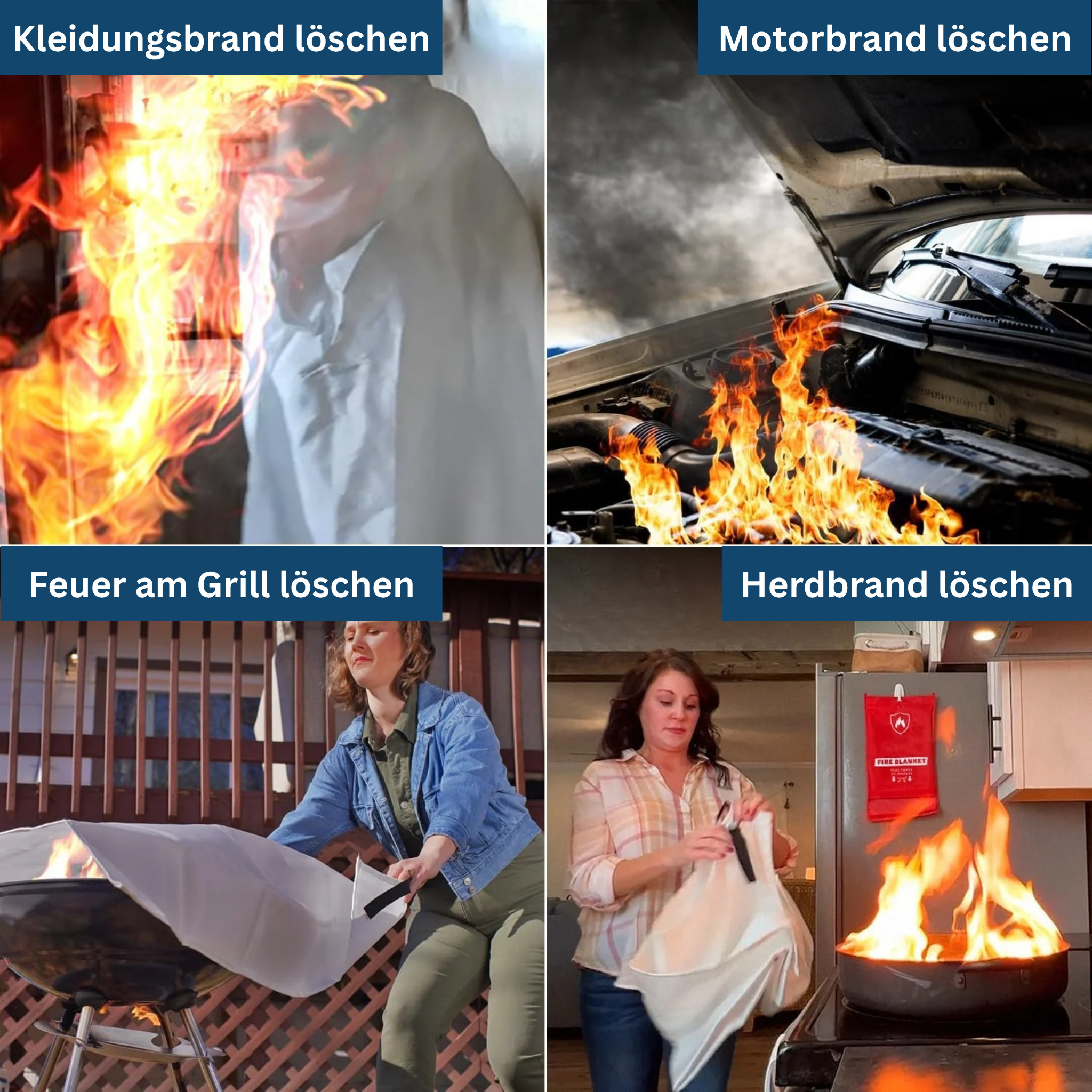 Brandschutz Löschdecke