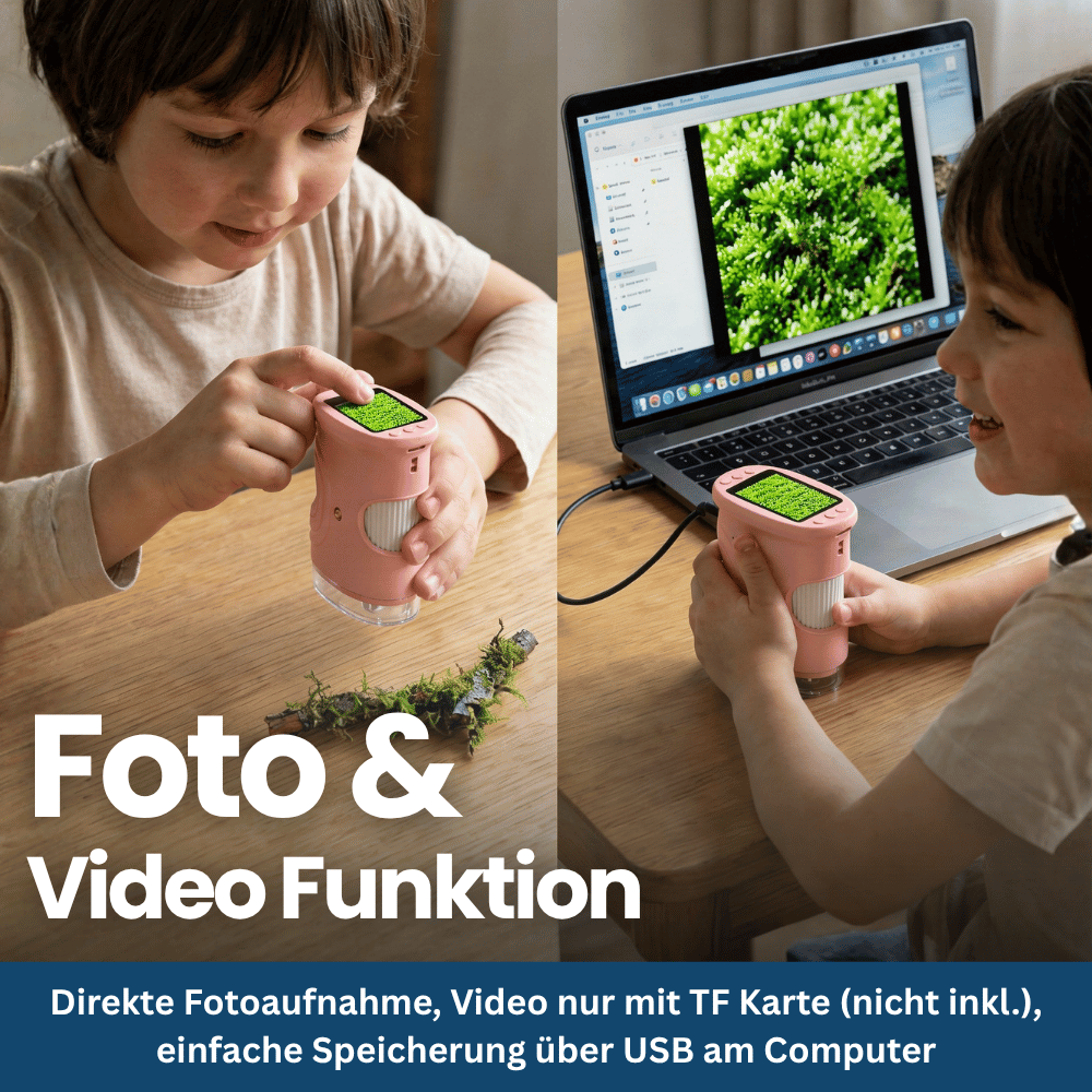 SmartView Taschenmikroskop für Kinder