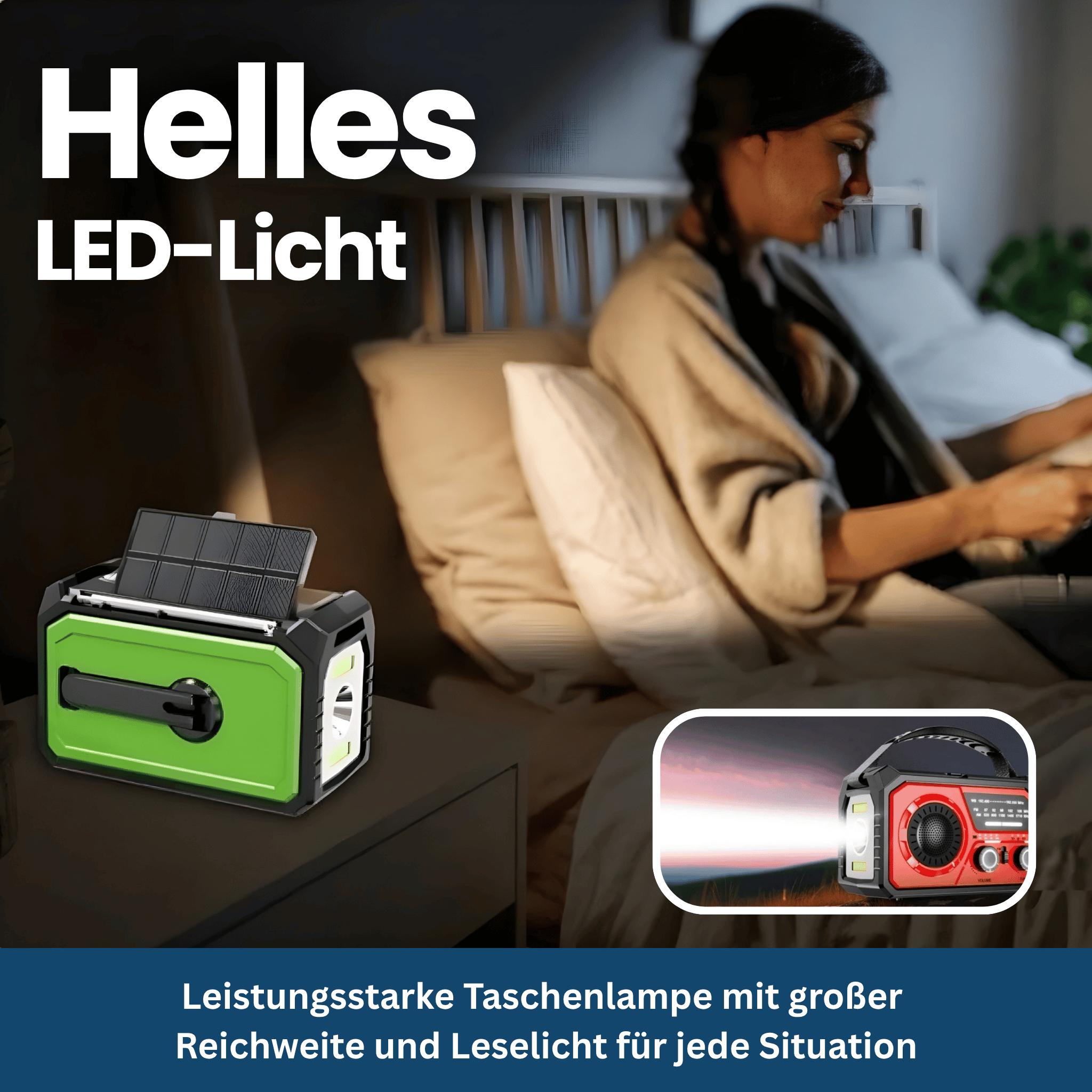 Survivor Max – Multifunktionsradio mit Solar, SOS & Powerbank