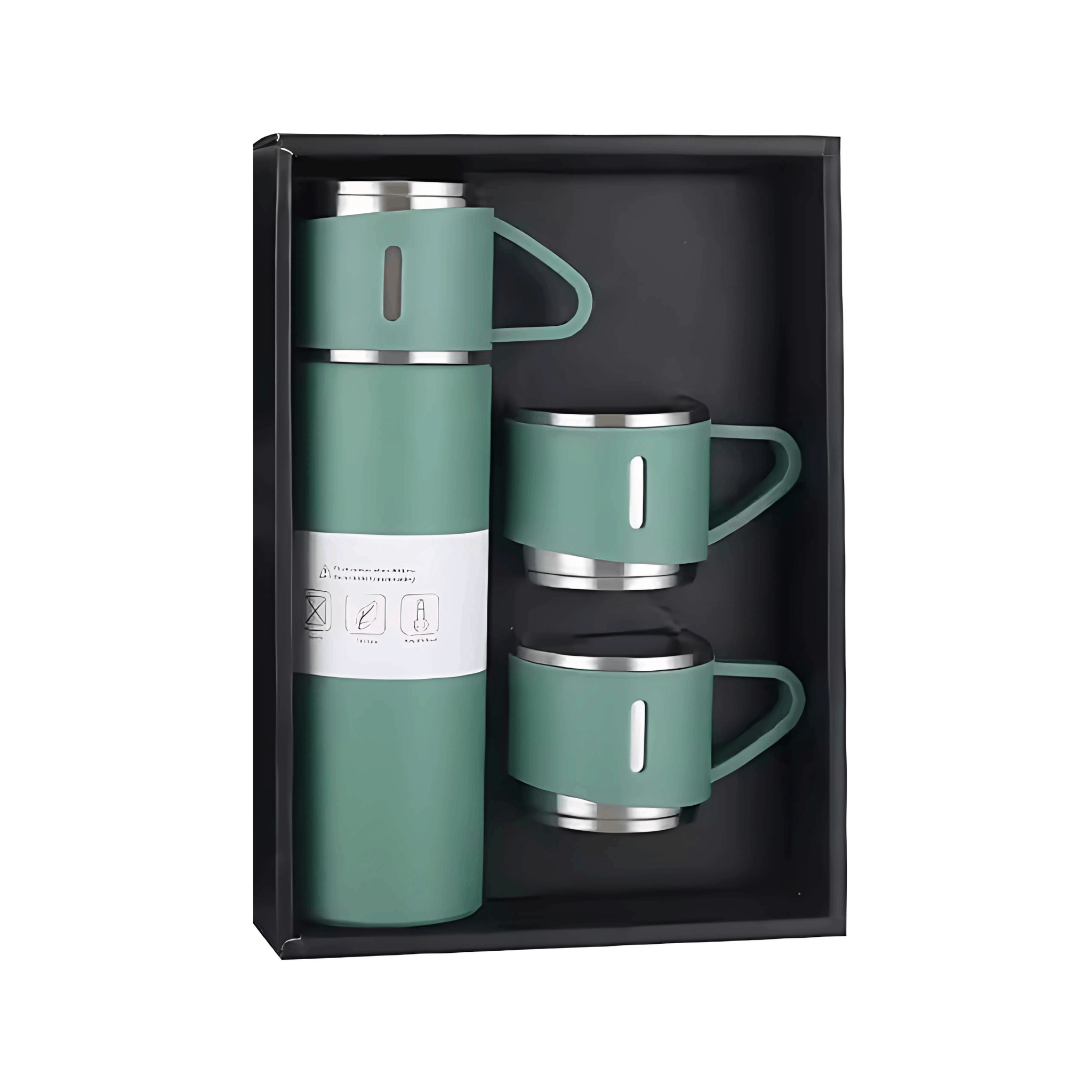 Thermosflasche aus Edelstahl – vakuumisoliert & robust