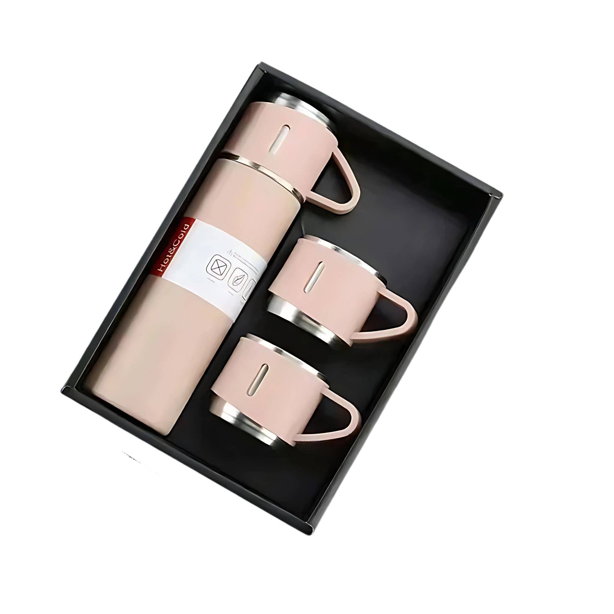 Thermosflasche aus Edelstahl – vakuumisoliert & robust