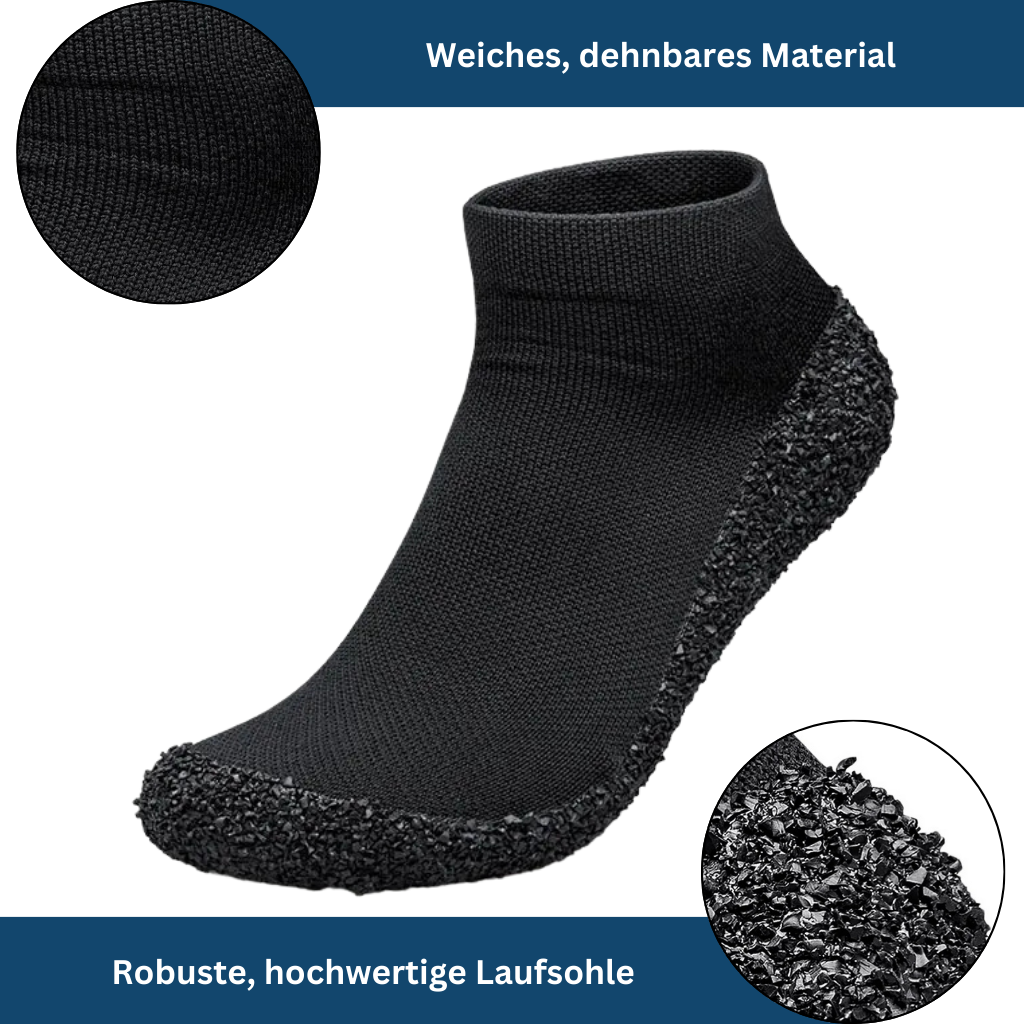 Sockenschuhe - Die Freiheit einer Socke und der Schutz eines Schuhs