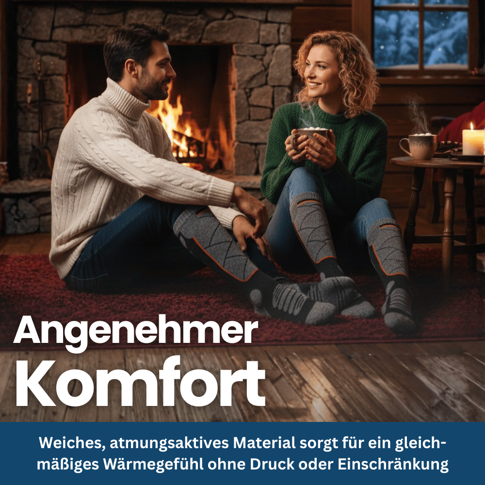 ThermoSocken mit Powerbank