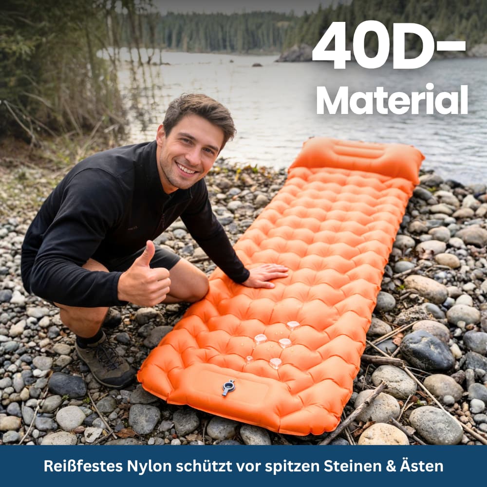 Ultraleichte & kompakte Isomatte – ideal für Reisen & Abenteuer