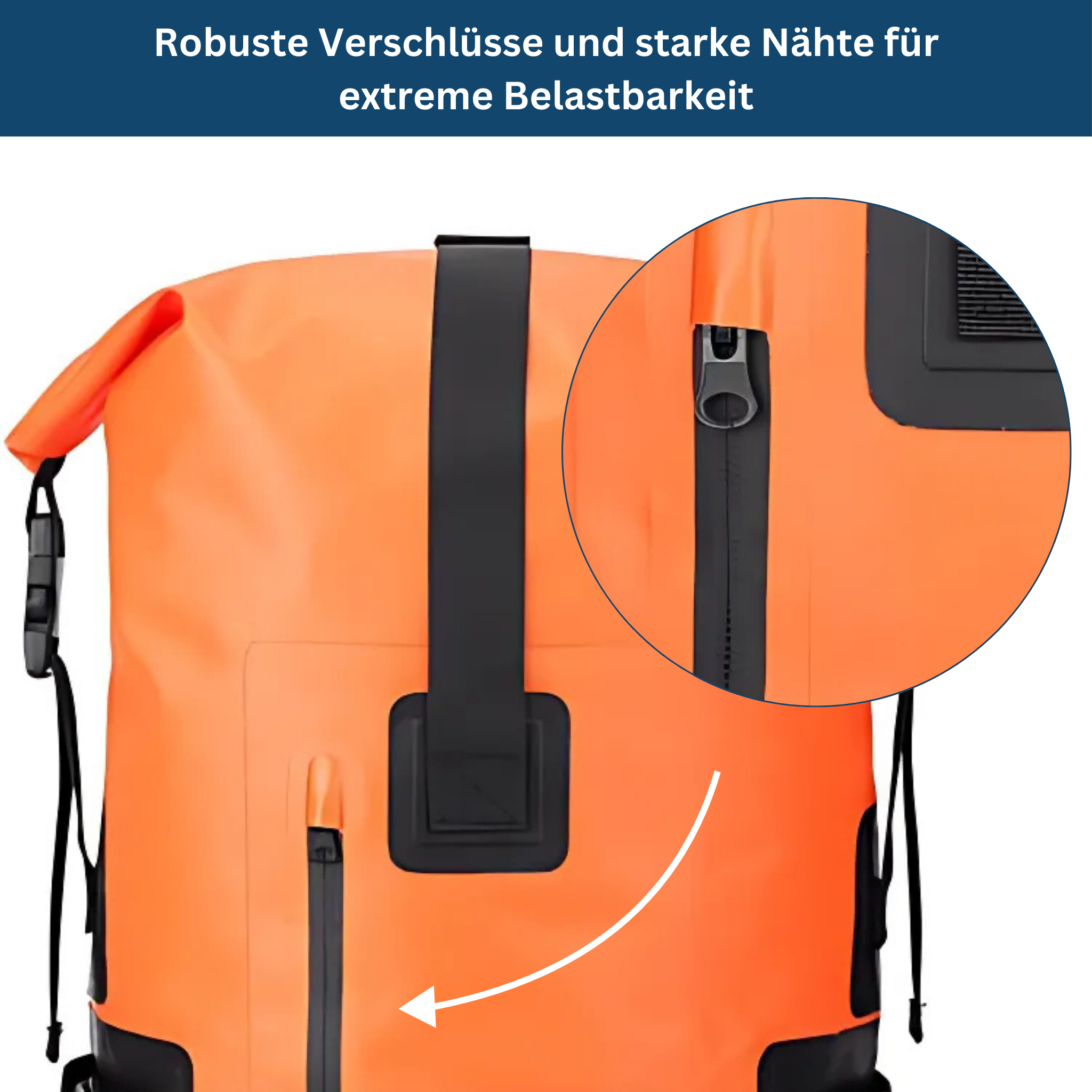 Wasserdichter Outdoor-Rucksack 35L