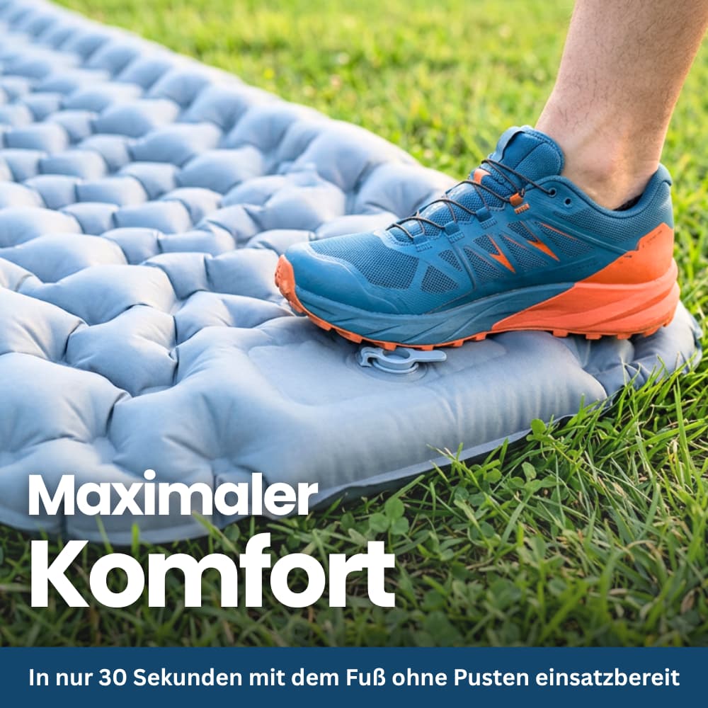 Ultraleichte & kompakte Isomatte – ideal für Reisen & Abenteuer