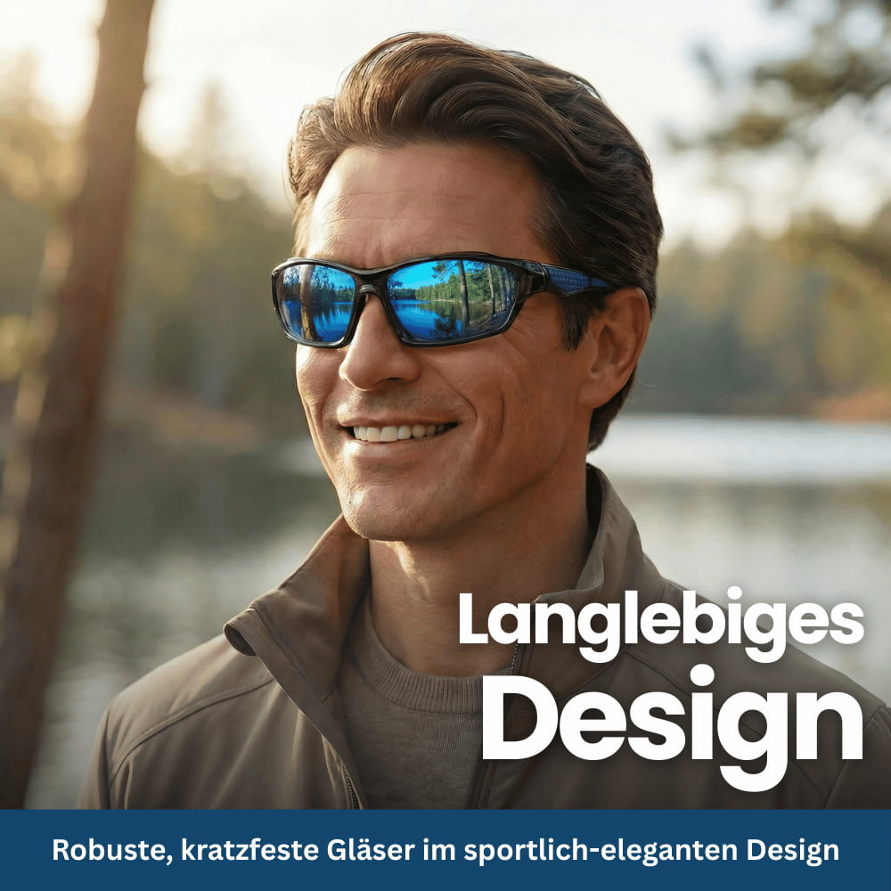 Polarisierte UV400-Sportbrille