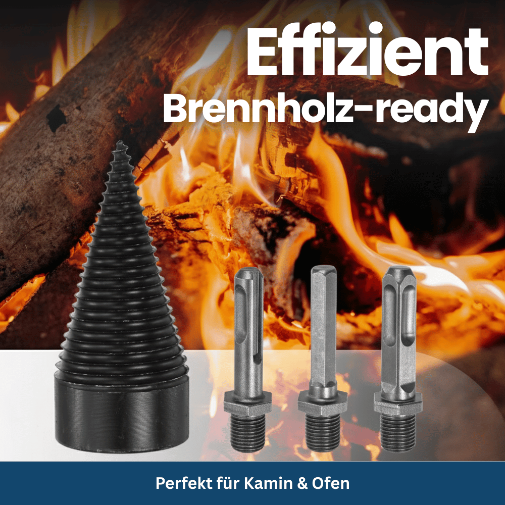 EasyWoodSplit - Universalbohrer für Brennholz