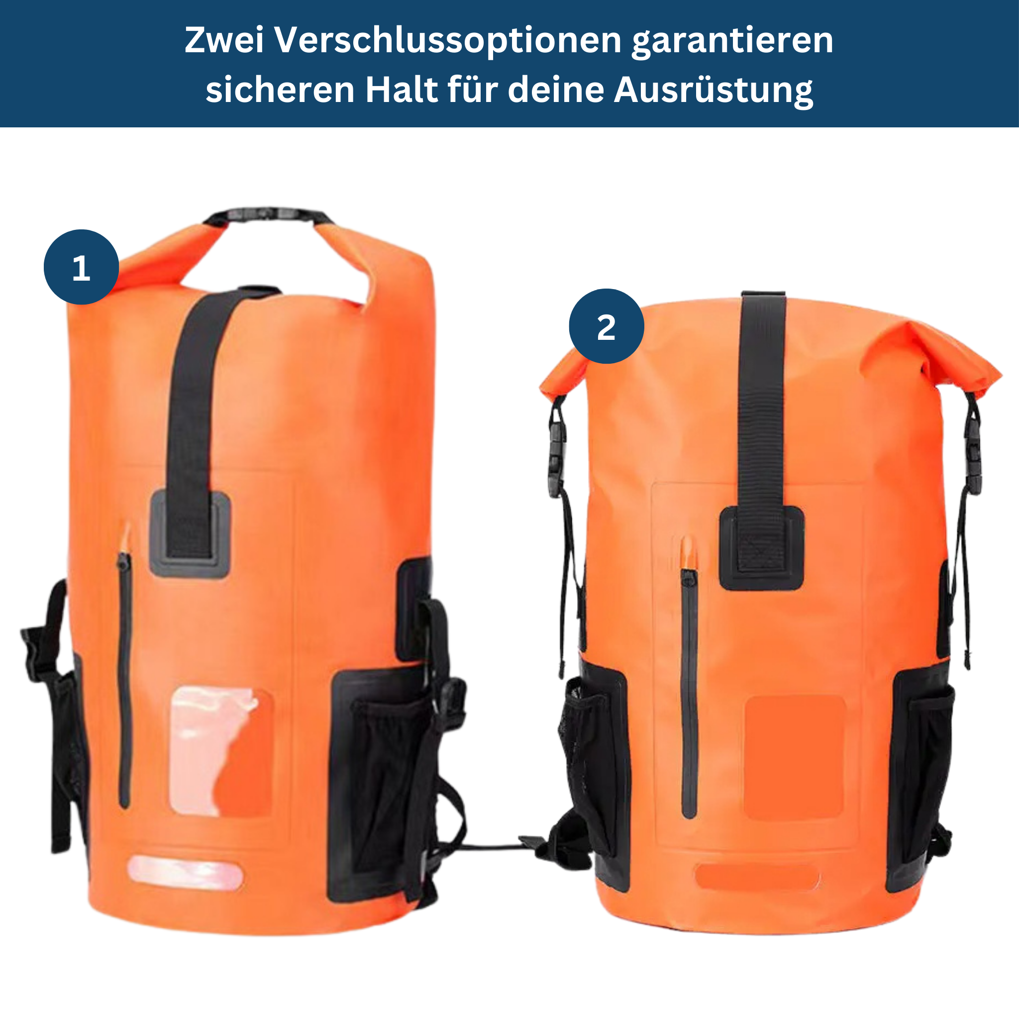 Wasserdichter Outdoor-Rucksack 35L