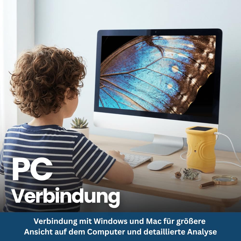 SmartView Taschenmikroskop für Kinder