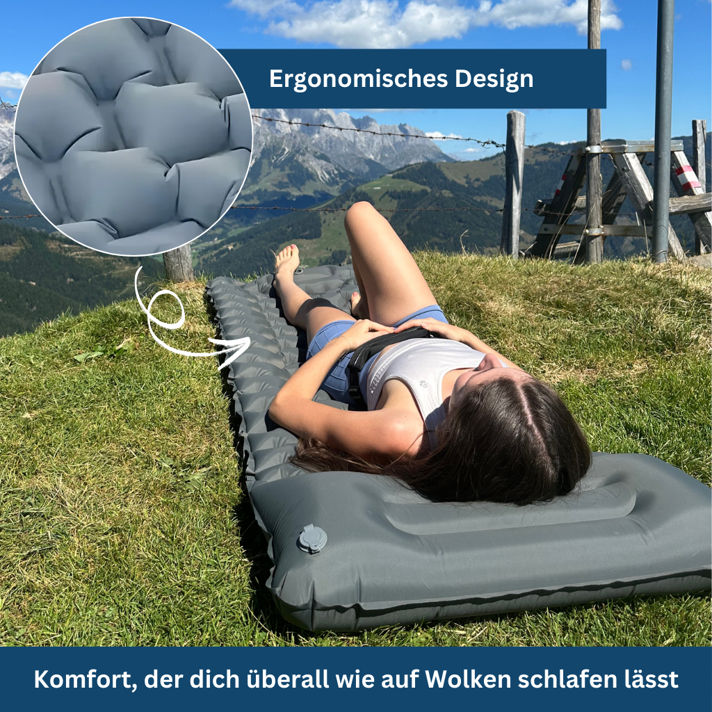 Ultraleichte & kompakte Isomatte – ideal für Reisen & Abenteuer