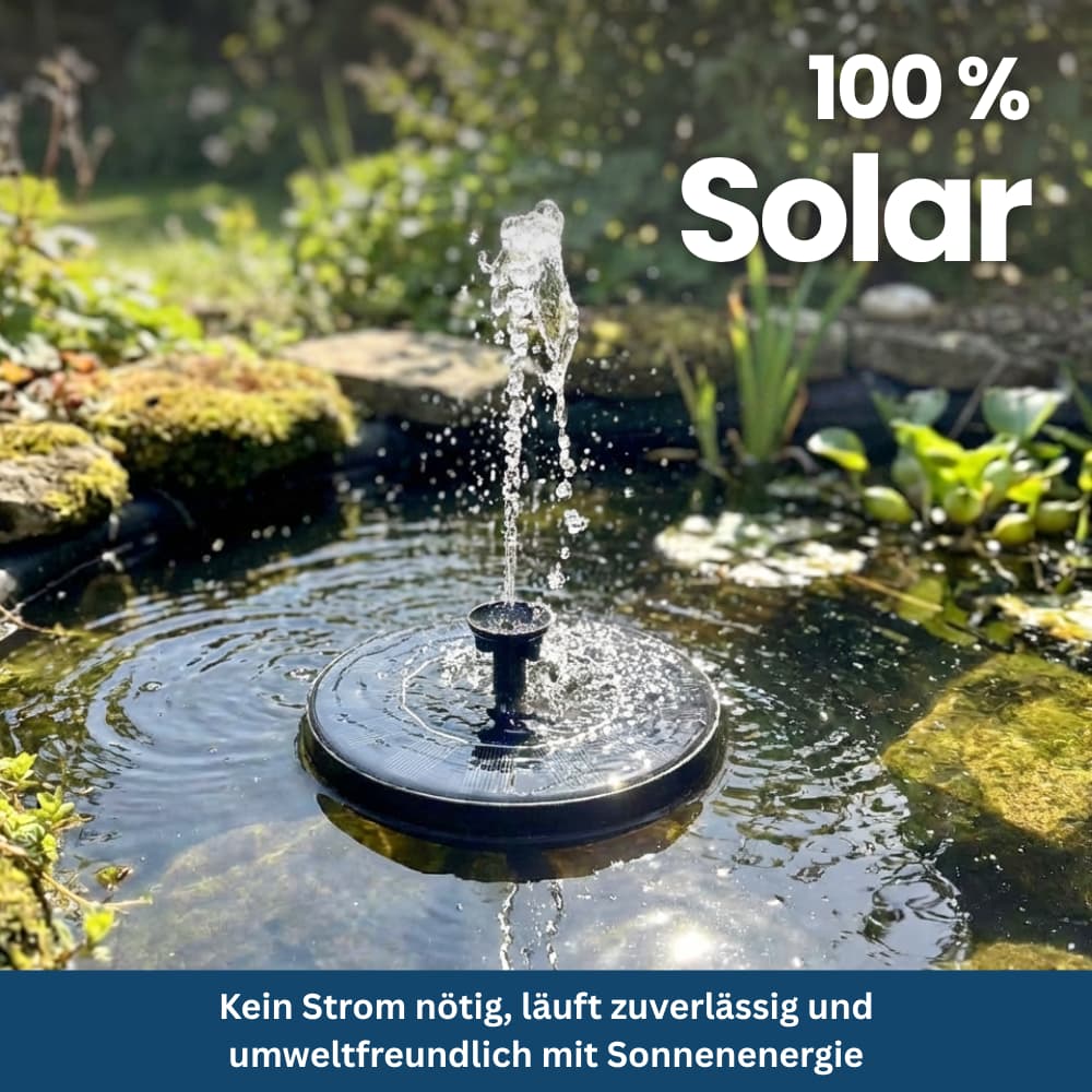 Aquora – Schwimmender Solarbrunnen
