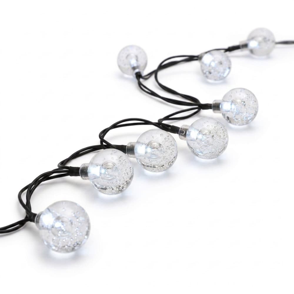 Solar Kristall Lichterkette