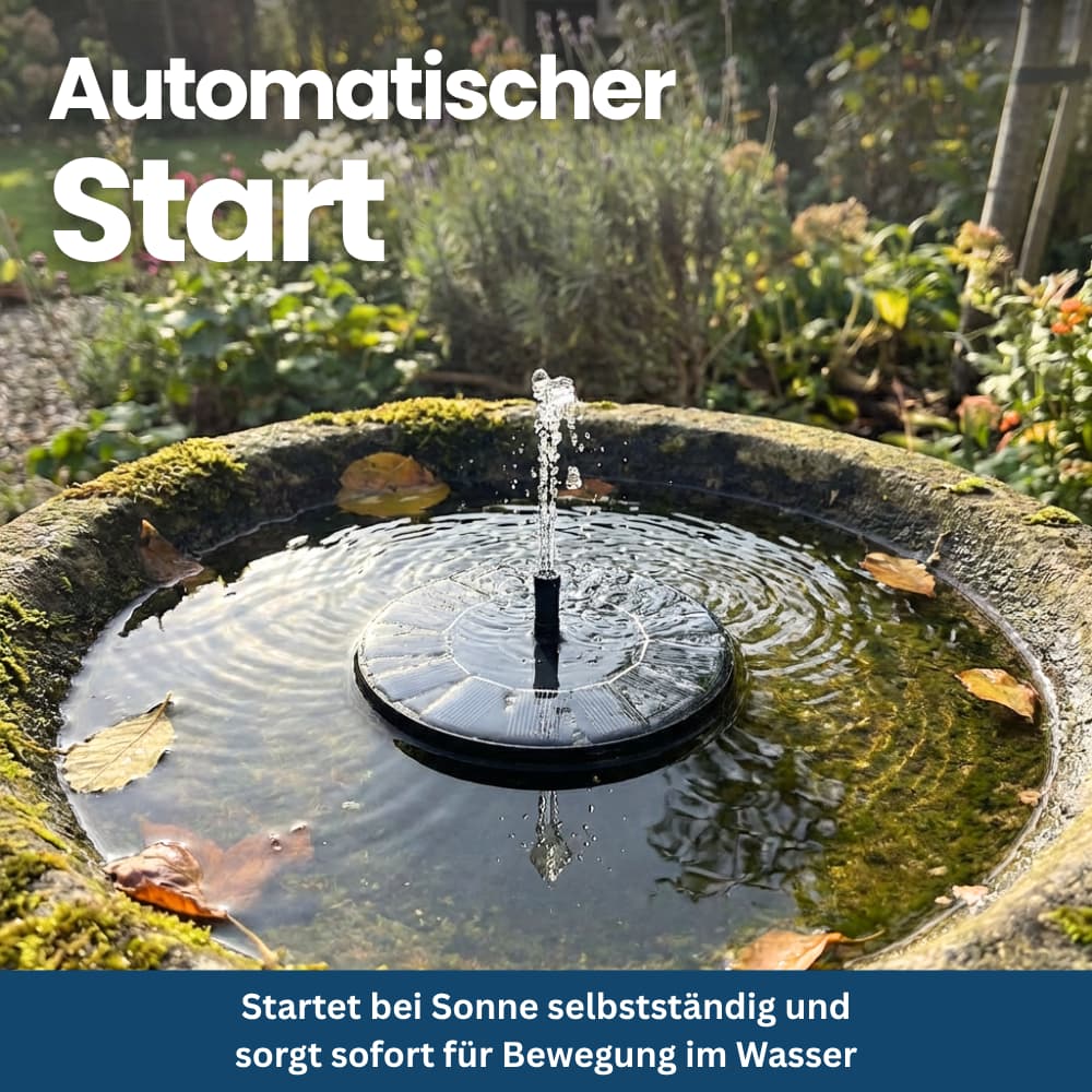 Aquora – Schwimmender Solarbrunnen