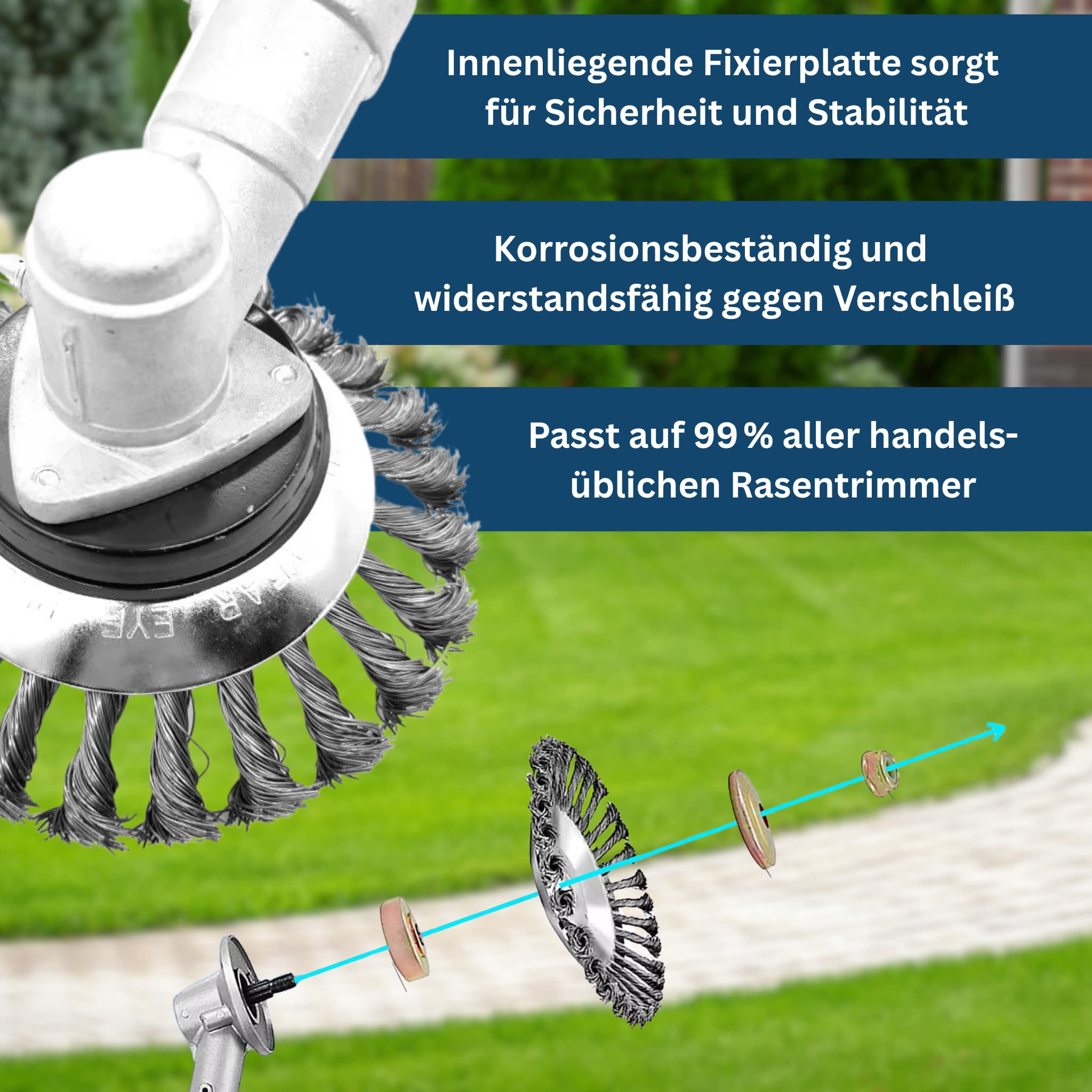 ProfiTrim - Der unzerstörbare Rasentrimmer Verdopplungsaktion