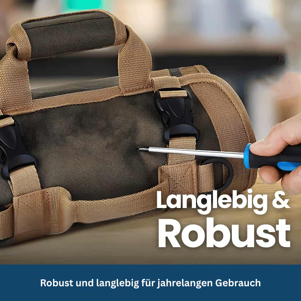 ToolRoll Pro – Aufrollbare Werkzeugtasche