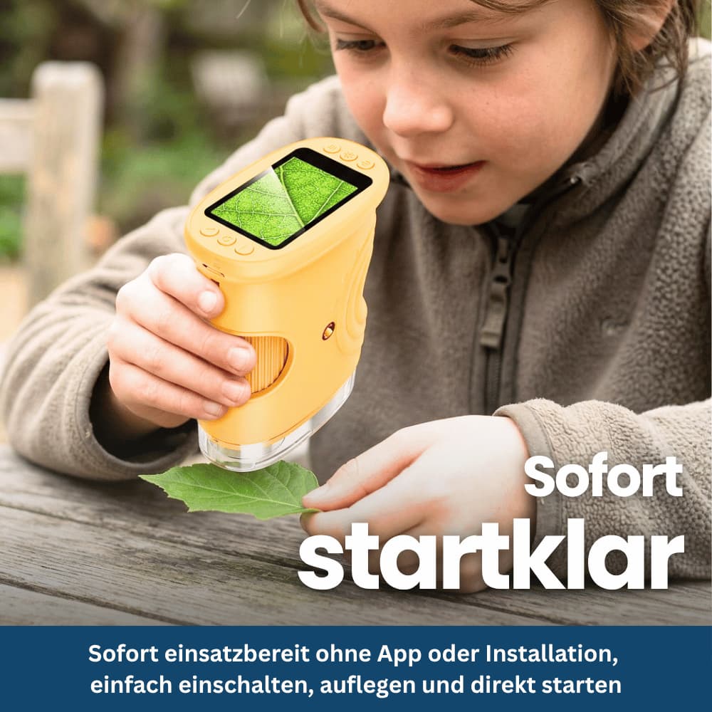 SmartView Taschenmikroskop für Kinder
