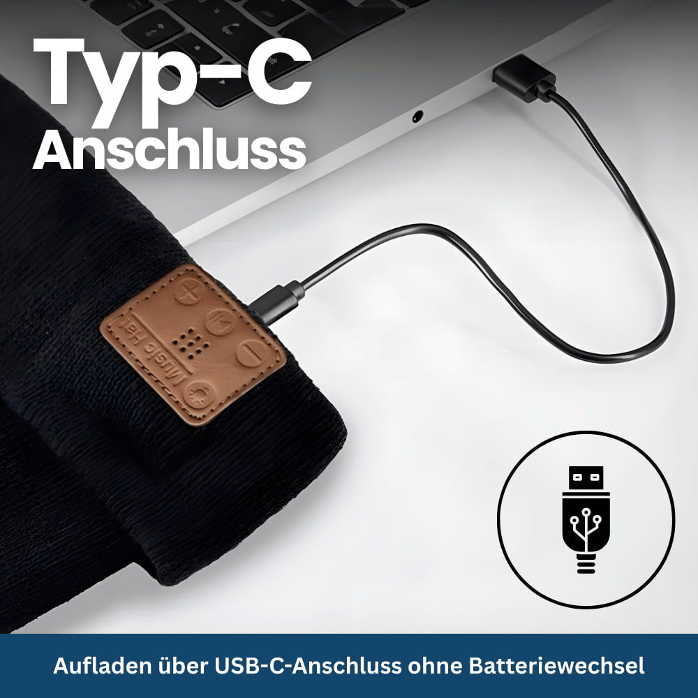 BeamTune – Stirnlampenmütze mit Bluetooth-Musikfunktion