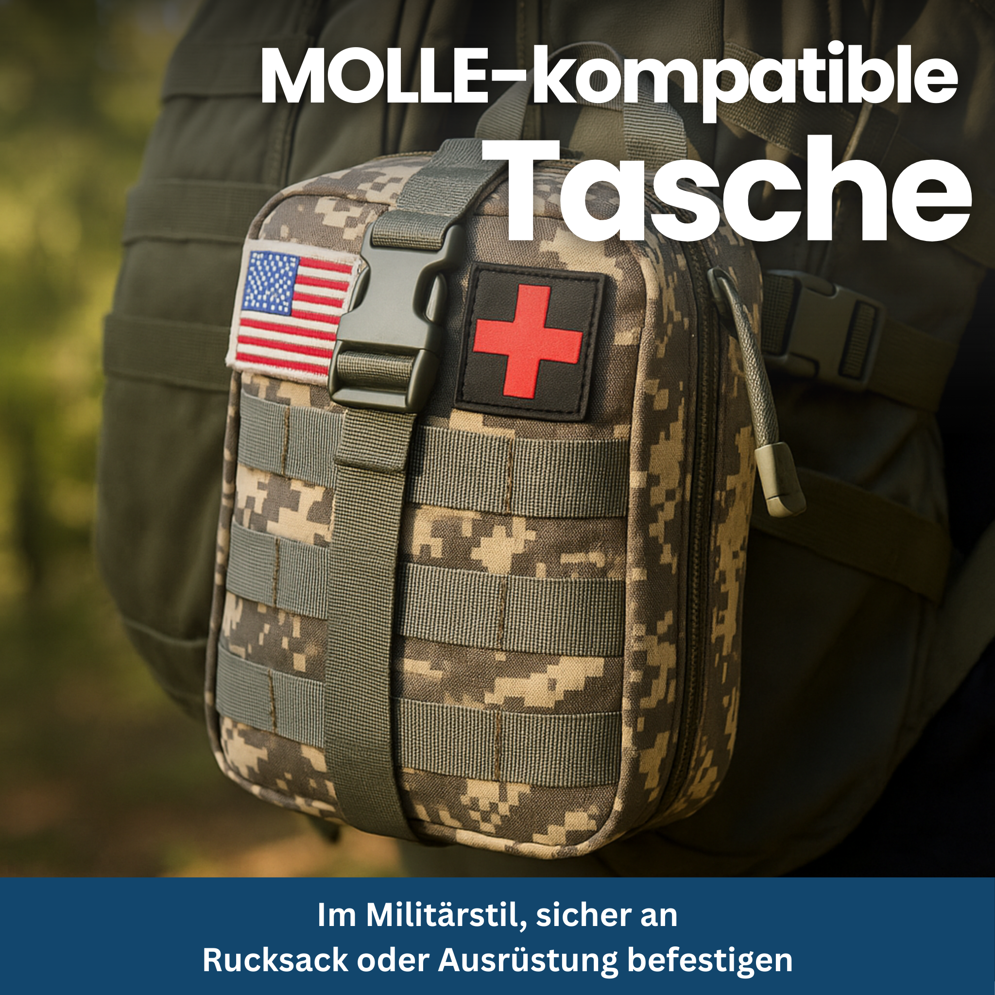 Tactical Survival Kit – Multifunktional & Molle-kompatibel