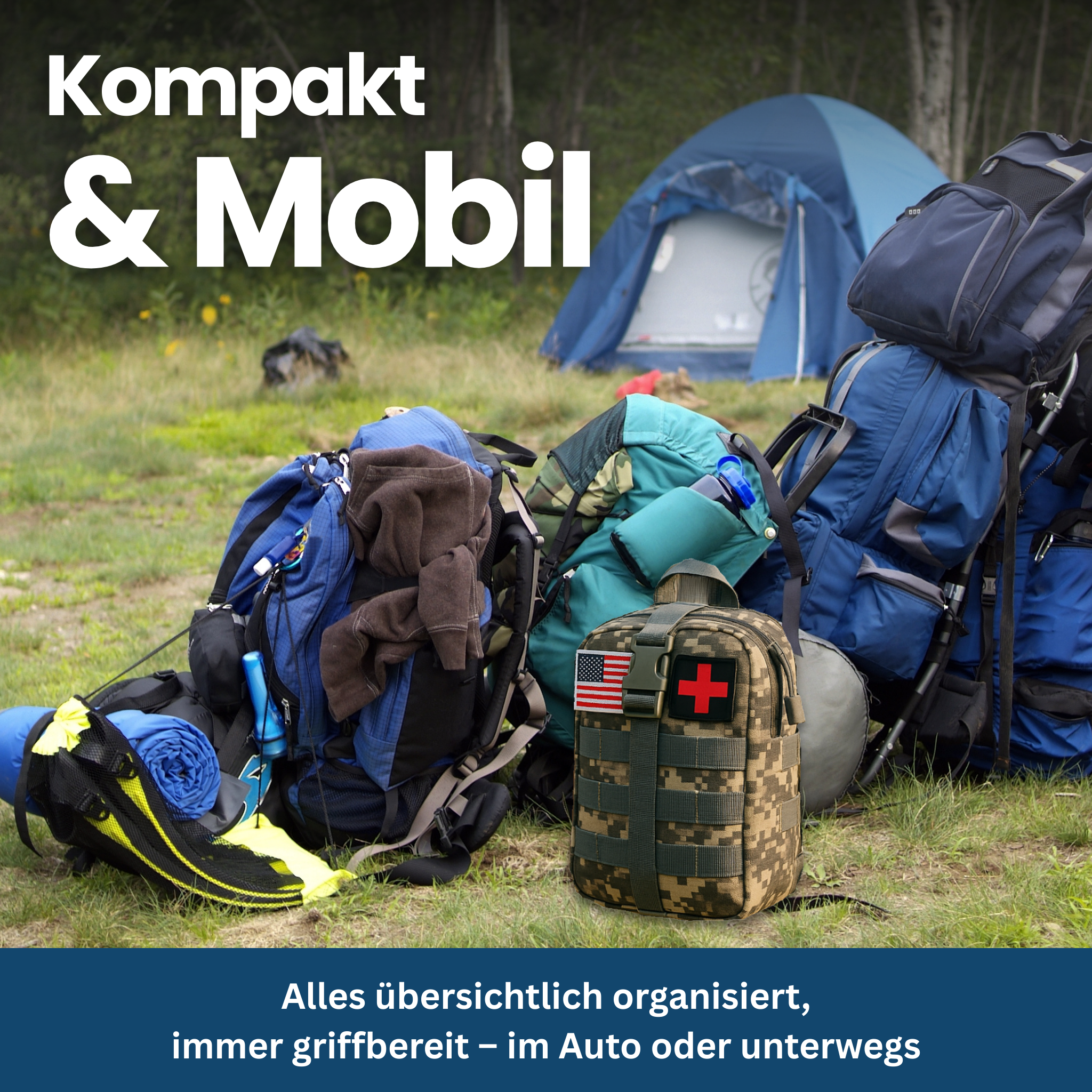 Tactical Survival Kit – Multifunktional & Molle-kompatibel