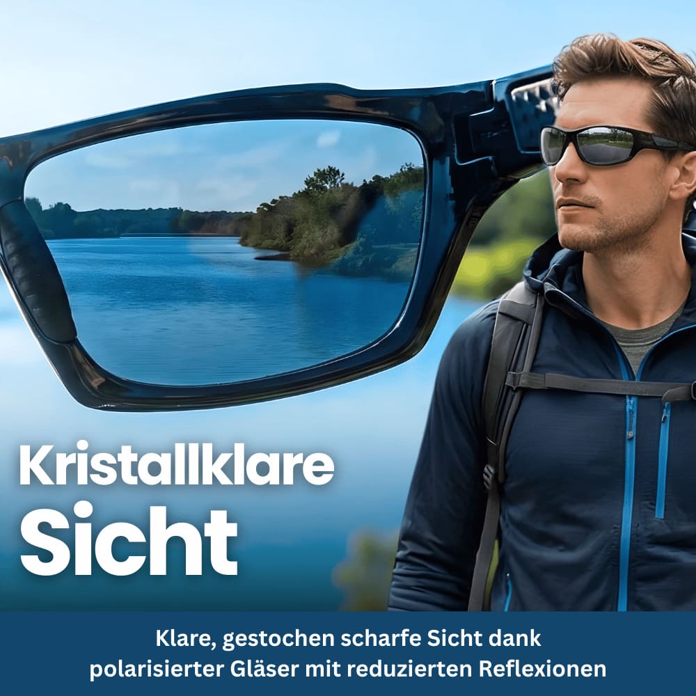 Polarisierte UV400-Sportbrille