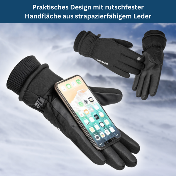 handschuhe winter herren warm Thermo Winterhandschuhe Herren Herren Thermo-Handschuhe Gestrickt – Warm, Weich, Dehnbar Für Winter & Outdoor Herren Thermo Handschuhe