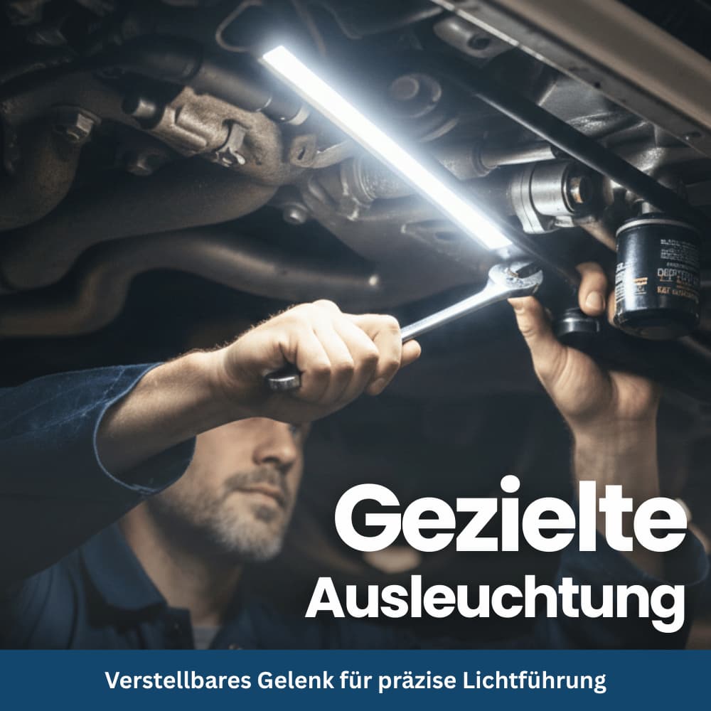 WorkBeam Pro – Magnetische Inspektionslampe