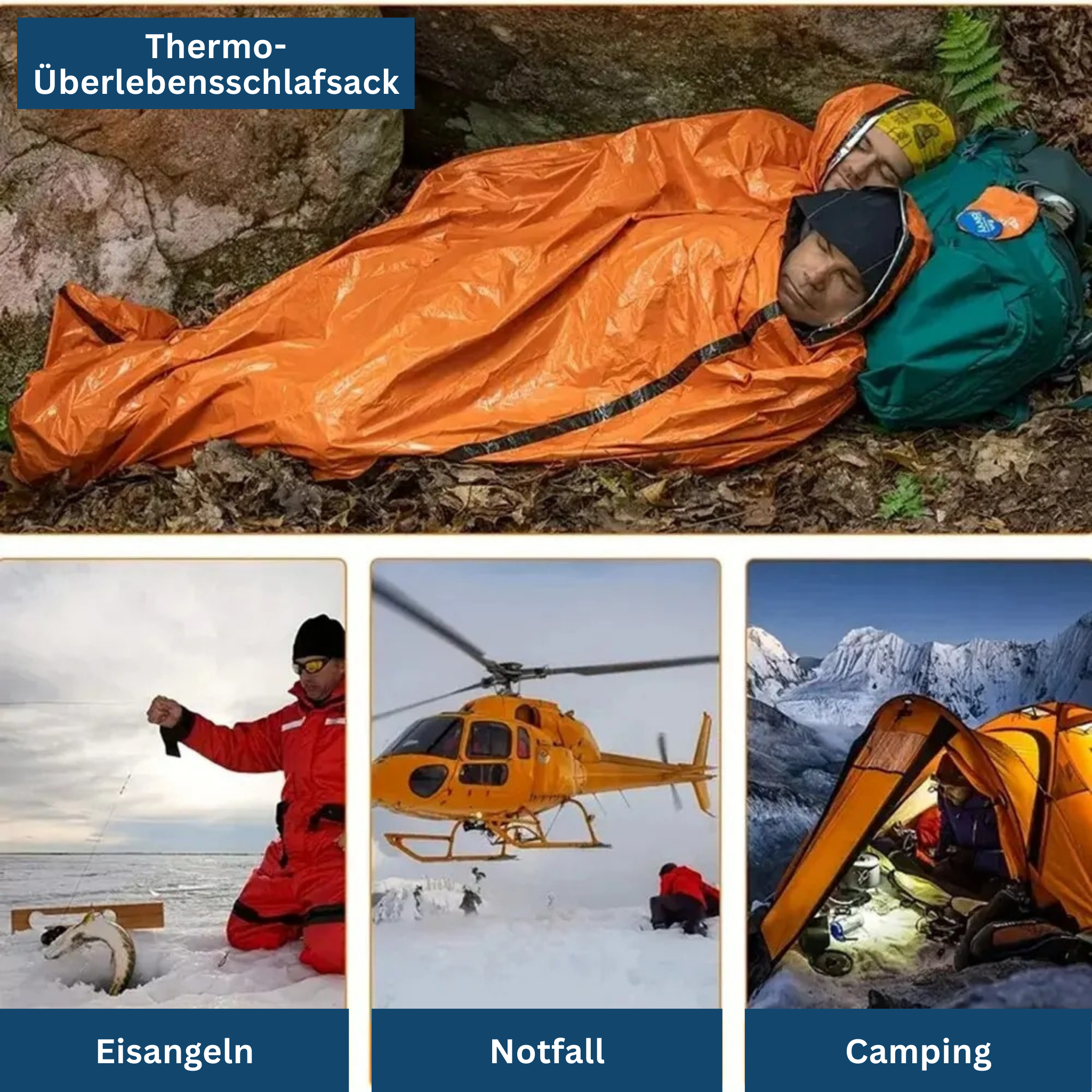 Survival Shelter – Leichtes Notfallzelt