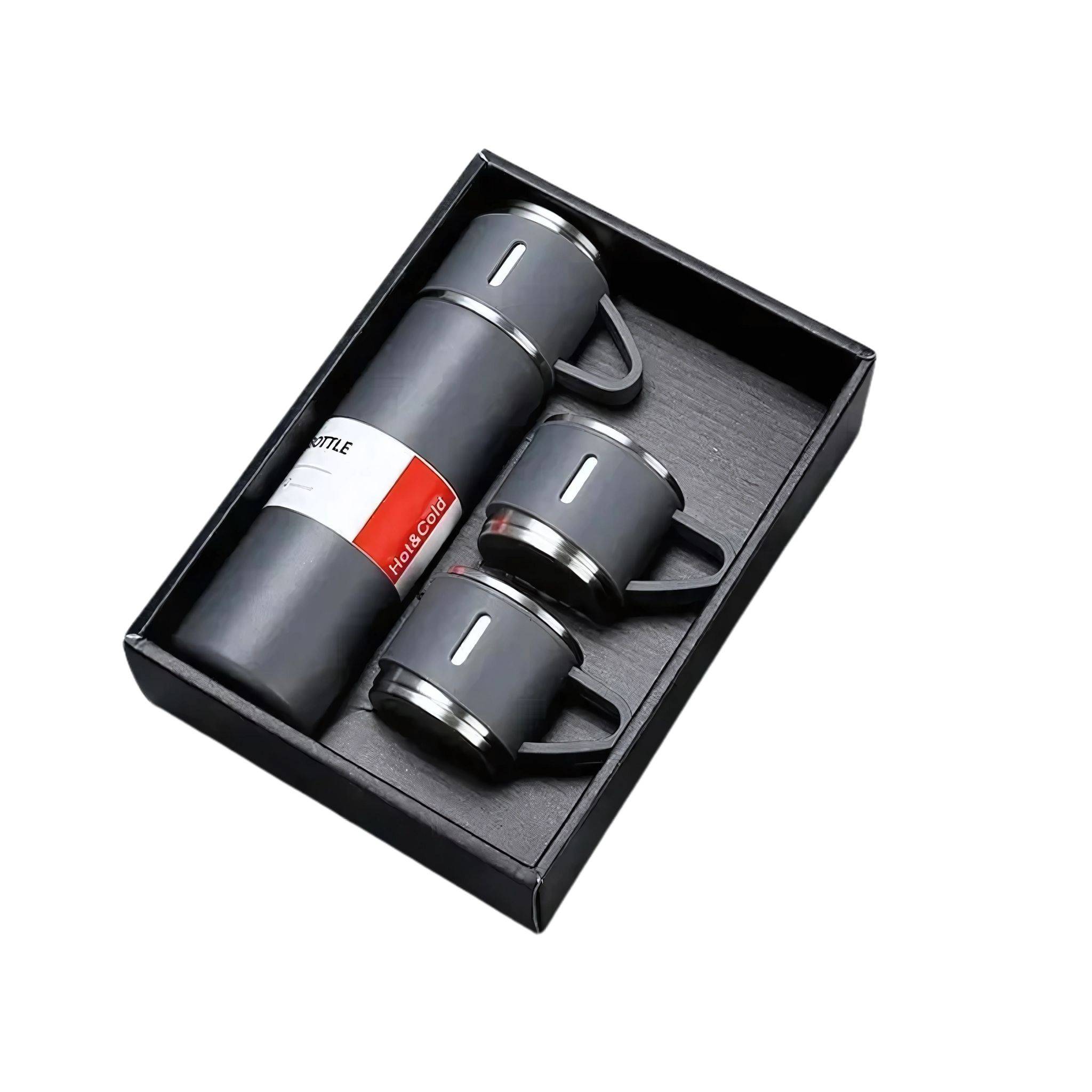 Thermosflasche aus Edelstahl – vakuumisoliert & robust