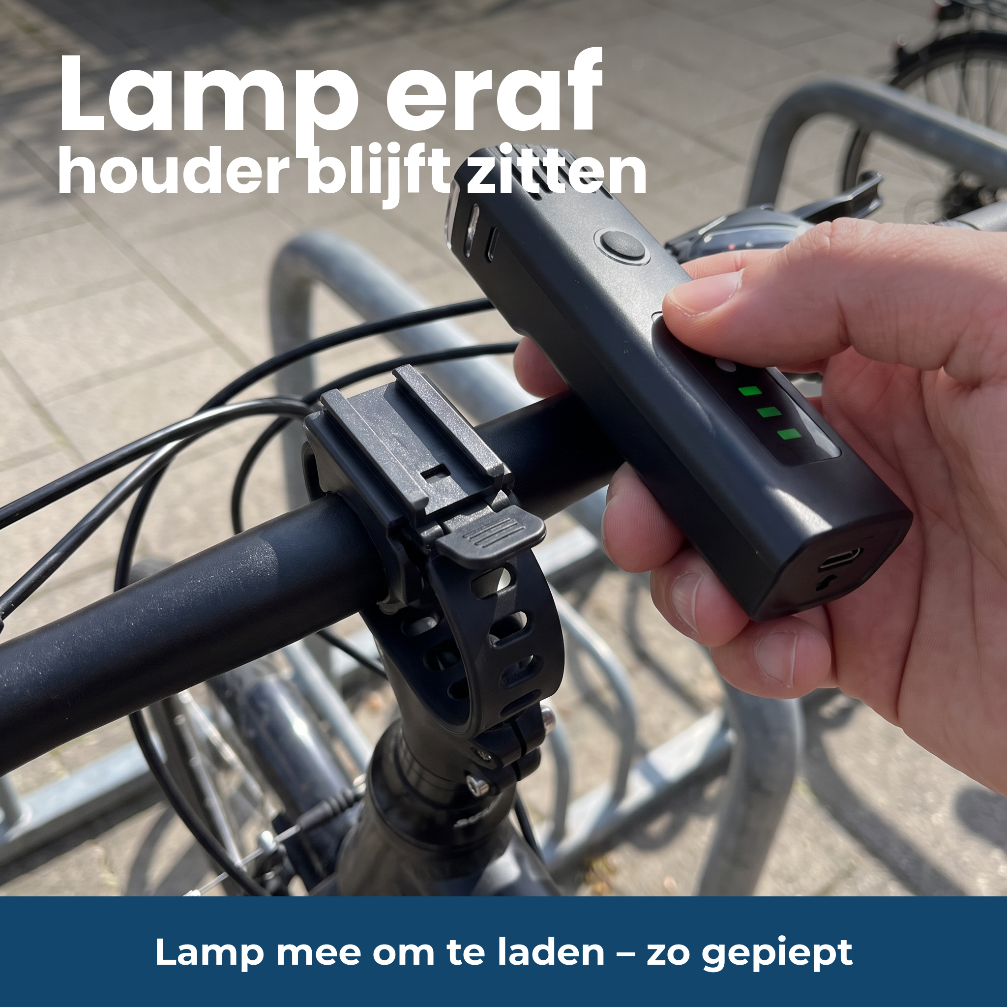 [nl] Lamp afneembaar, houder blijft zitten